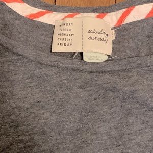 Anthropologie Saturday Sunday top XXS